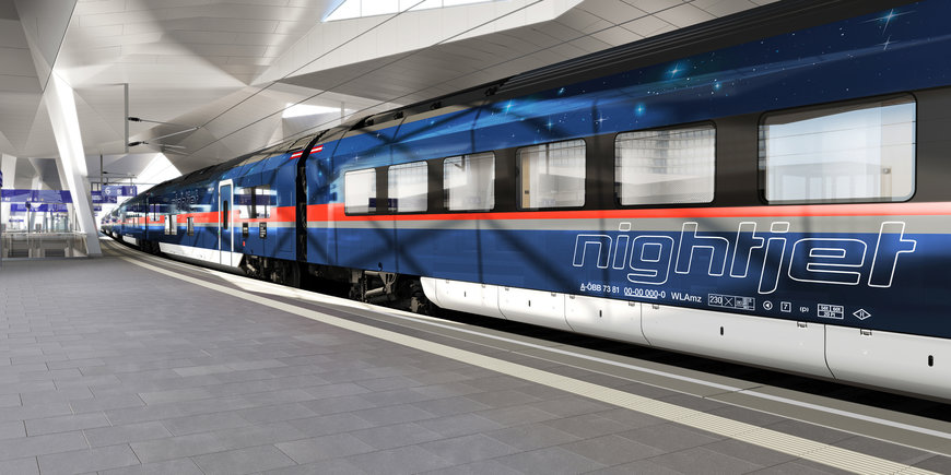 ÖBB orders 20 additional Nightjets from Siemens Mobility